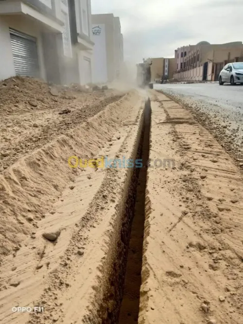 Location mini trancheuse