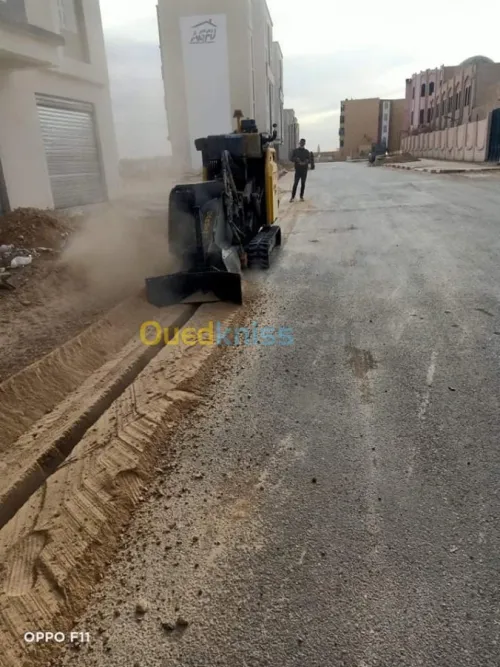 Location mini trancheuse