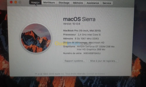 Mac book pro 