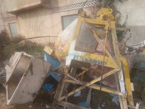 dumper + bétonnière  dumper +bétonnière