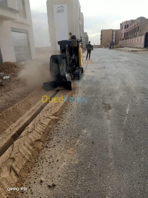 Location mini trancheuse