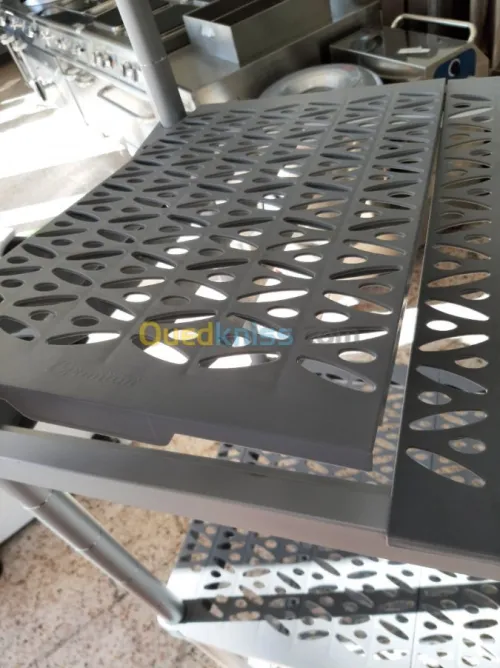 Rayonnage Aluminium Plastique