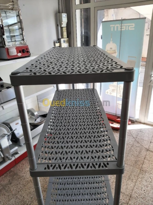 Rayonnage Aluminium Plastique