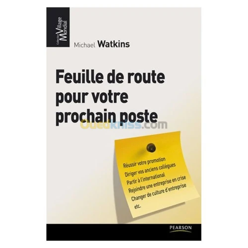 Feuille de route pour votre prochain poste
