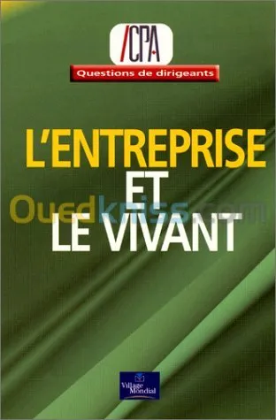 L'Entreprise et le vivant