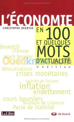L'économie en 100 et quelques mots d'actualité 3 edition