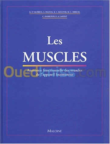 Les muscles : anatomie fonctionnelle des muscles de l'appareil locomoteur