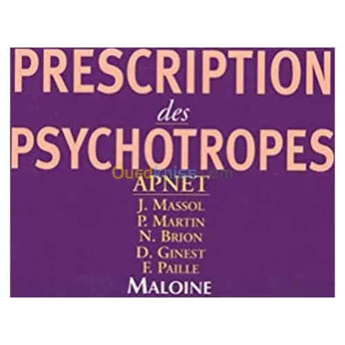 Prescription des psychotropes