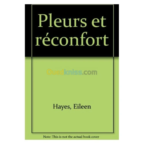 Pleurs et réconfort