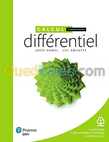 Calcul différentiel, 2e enrichie | Manuel + Édition en ligne + MonLab xL + Multimédia - ETUDIANT (6 mois)