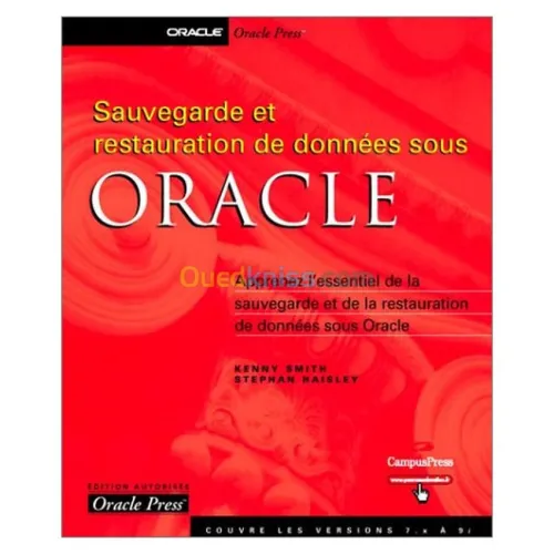 Sauvegarde et restauration de données sous oracle
