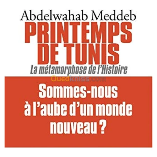 Printemps de Tunis: La métamorphose de l'Histoire
