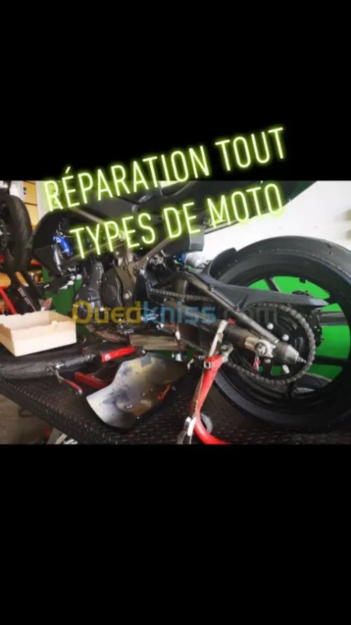 réparation tout types de moto 