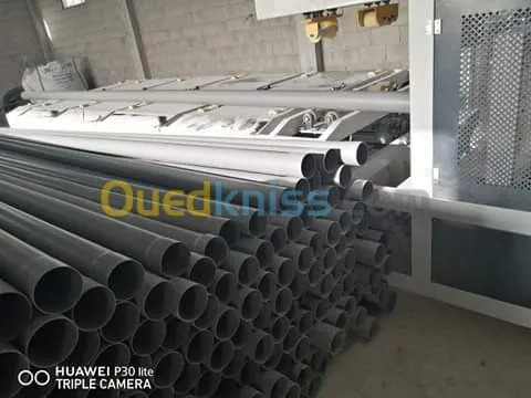 Fabrication des tubes en pvc