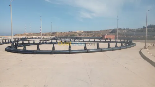 Réalisation des cage élevage sur mer