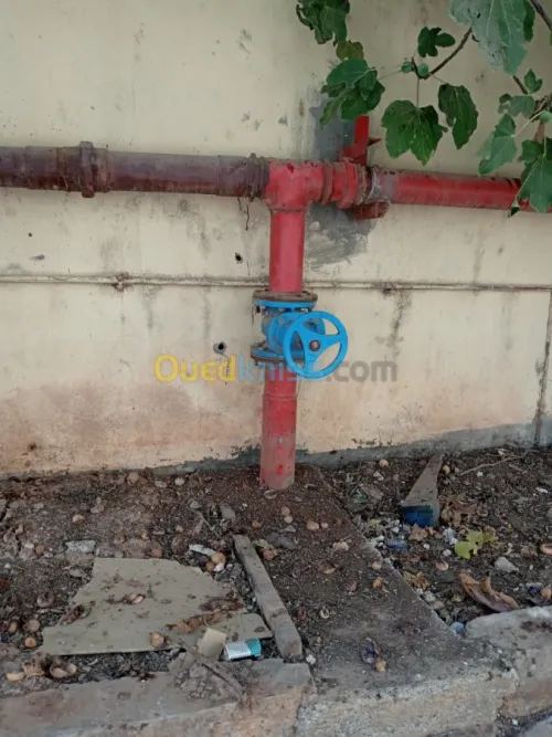 Installateur Réseau anti d'incendie 