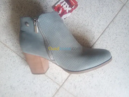 Boots bleu gris