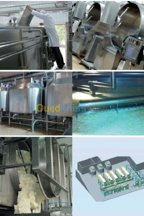 Ligne de production de fromage