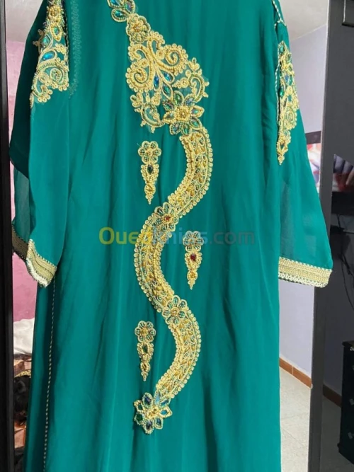 caftan vert 