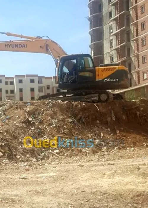 Terrassement démolition déblayage