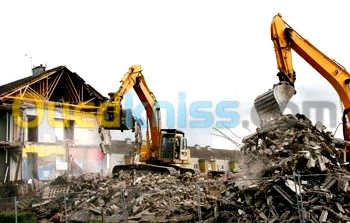 Terrassement démolition déblayage