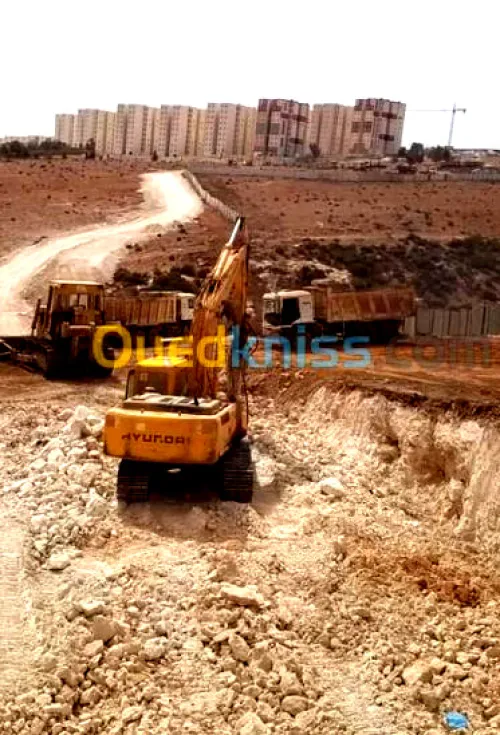 Terrassement démolition déblayage