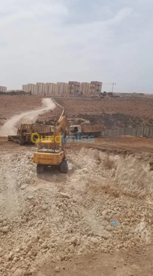 Terrassement démolition déblayage