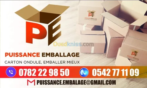 Transformation et impression de carton