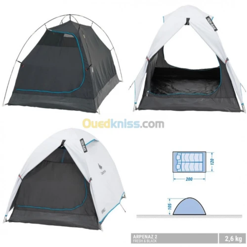 Tente Quechua ARPENAZ 2 personnes خيمة