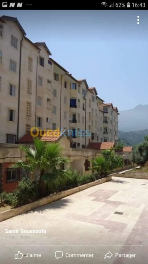Vente Appartement F3 Bejaia Souk el thenine