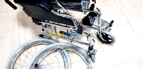 FAUTEUIL ROULANT CHROME ACCOUDOIRS INCLINES