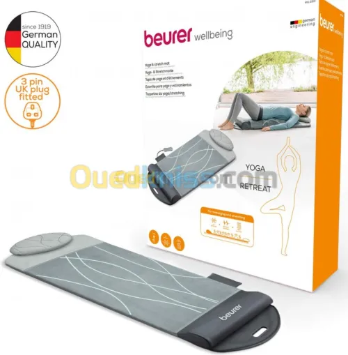 Tapis de yoga et d’étirements MG 280 Beurer