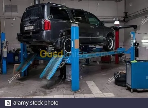 crémaillère et cardan suspension