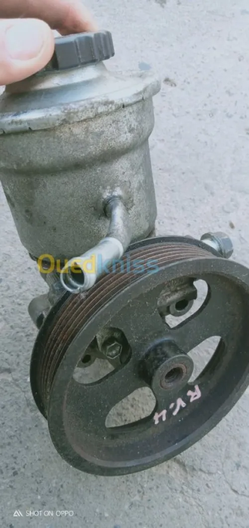 crémaillère et cardan suspension
