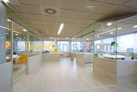 Revêtement façade (Alucobond,mur rideaux, mono couche) et tout traveaux de finition interieur 