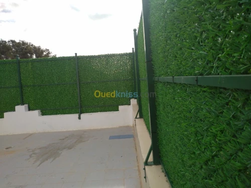Brise vu ( clôture en grillage gazonn)
