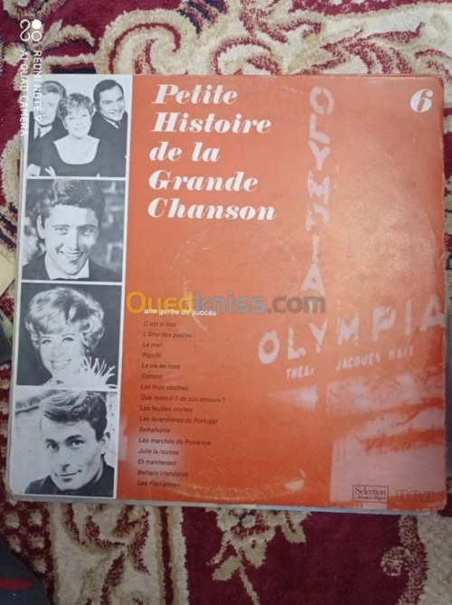 DES DISQUES 33 TOURS VARIETE FRANCAIS