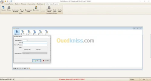 Logiciel de gestion de caisse