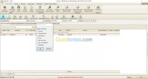 Logiciel de gestion de caisse