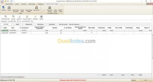 Logiciel de gestion de caisse