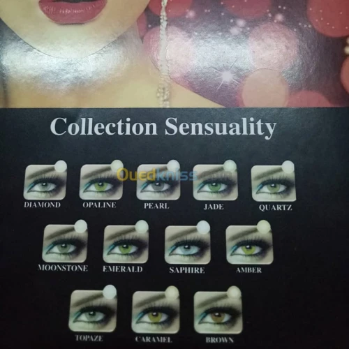 Lentilles couleur 