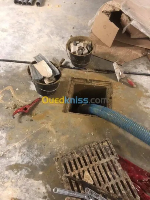 Service nettoyage débouchage vidange 