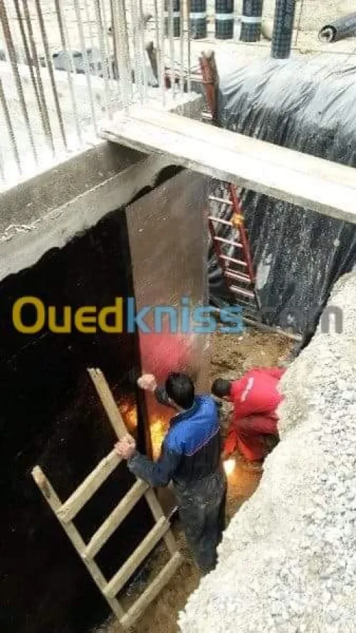 Tout type d'etancheité