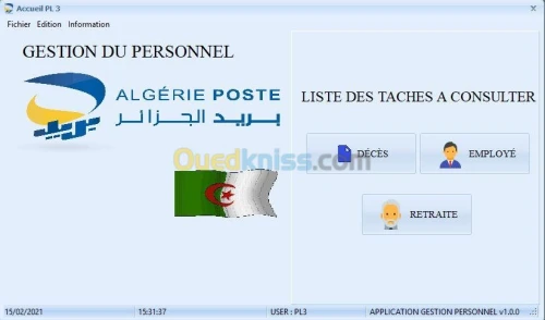 Logiciel Gestion Personnel