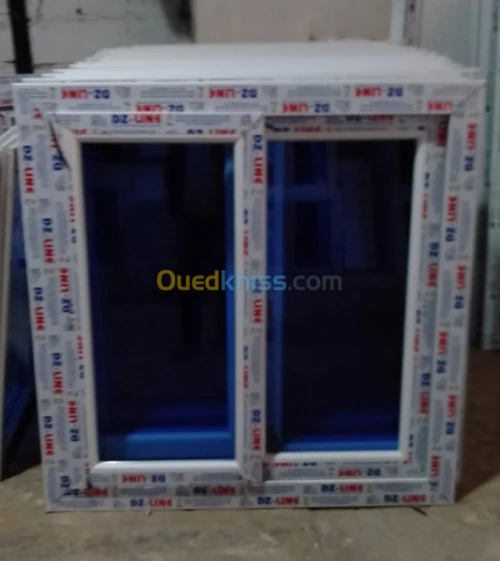 PVC-aluminium porte-fenêtre en PVC alu