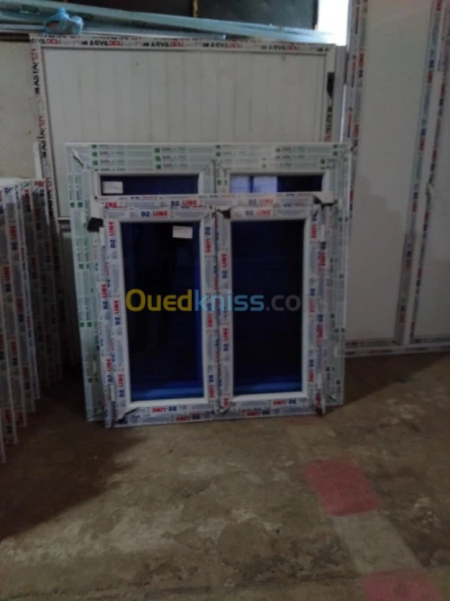PVC-aluminium porte-fenêtre en PVC alu