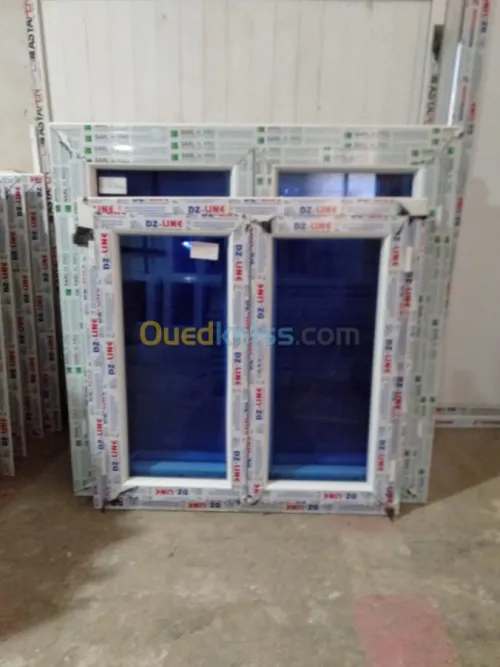 PVC-aluminium porte-fenêtre en PVC alu