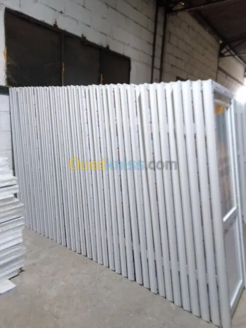 PVC-aluminium porte-fenêtre en PVC alu
