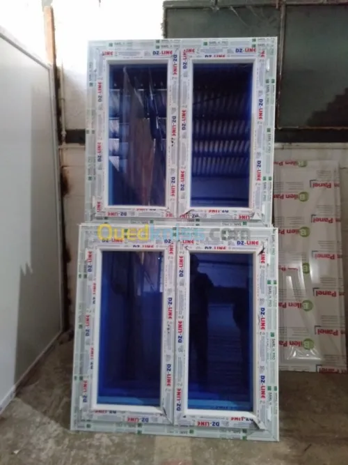 PVC-aluminium porte-fenêtre en PVC alu