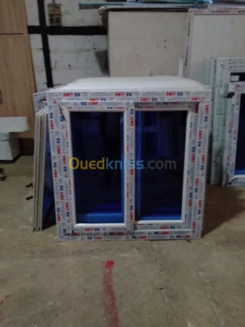 PVC-aluminium porte-fenêtre en PVC alu